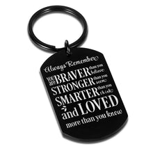 Load image into Gallery viewer, Inspirational Keychain Gift for Women Men BFF Daughter Son Graduation Birthday
