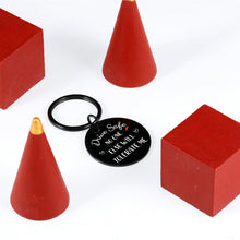 Load image into Gallery viewer, Boyfriend Gifts from Girlfriends Christmas Gifts for Men Him Husband Wife Fiance Couple Groom Hubby Valentines Day Birthday Wedding Anniversary Presents Cute Drive Safe Keychains from Wife Women
