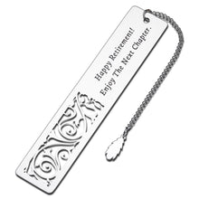 Load image into Gallery viewer, Retirement Gifts Bookmarks for Women Men Coworker Goodbye Farewell Gift for Boss Lady Nurse Doctor Book Lover Teacher Leaving Going Away Gift Graduation Christmas Birthday Valentines Day Present
