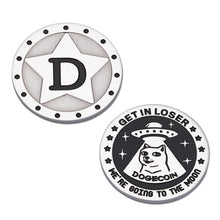 Load image into Gallery viewer, Funny Dogecoin Gifts Commemorative Coin for Best Friends BFF Coworker Boss Doge Coin Gift for Mom Dad from Daughter Son Collectable Coin for Birthday Anniversary Valentines New Job Present
