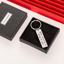 Load image into Gallery viewer, Inspirational Gift Keychain for Best Friend Encouragement Birthday Gifts for Her Him Girl Women Men Motivational AA Gift Your Anxiety is Lying to You Keyring
