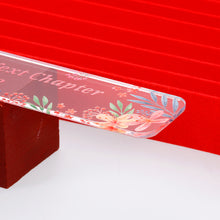Load image into Gallery viewer, Enjoy The Next Chapter Bookmarks Retirement Gifts for Women Inspirational Acrylic Bookmark for Her Girls Friends Teacher Booklover Female Christmas Gift for Boss Coworkers 2023 Graduation Birthday
