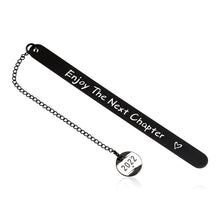 Load image into Gallery viewer, Graduation Gift Bookmarks for Women Inspirational Gift for Book Lovers Class of 2022 Boys Girls Teacher Coworker Retirement Leaving Going Away Men Student Christmas Birthday Gift with Chain
