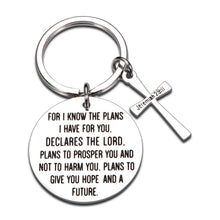 Load image into Gallery viewer, Religious Christian Gift For Women Men Bible Verse Jeremiah 29:11 Son Daughter Grandson Granddaughter Study Bible Christmas Gift
