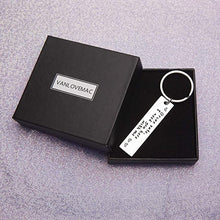Load image into Gallery viewer, Drive Safe Keychain for Him Her Trucker Dad Boyfriend Husband I Need You Here With Me Engraved Key Tag Birthday Anniversary Christmas Gift for Couples Men Women New Driver Friend
