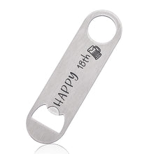 Load image into Gallery viewer, Birthday Bottle Opener Beer Bottles Birthday Gift for Women Men Anniversary Favors for Guests 21st Birthday Decorations Beer Bottle Openers Gift Decoration Supplies
