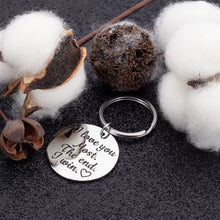 Load image into Gallery viewer, Boyfriend Girlfriend Birthday Gift for Him Her Funny Couple Keychain for Wife Husband Wedding Women Men Boys Girls i Love You Most The End i Win Anniversary Valentine Day
