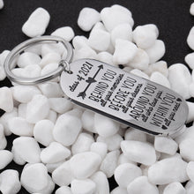 Load image into Gallery viewer, Graduation Gifts Keychain for Class 2021 Her Him Daughter Son Women Best Friend College Boys Girls Behind You All Your Memories Inspirational Gift Key Ring
