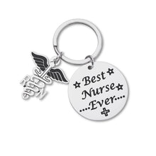Load image into Gallery viewer, Nurse Appreciate Gifts Keychain for Nurse Women Men Girls Birthday Nurse Week Gift Nursing School Graduation Gift Key Ring Christmas Gift
