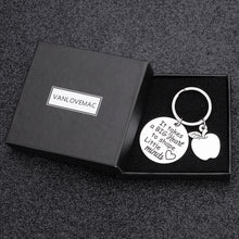 Load image into Gallery viewer, Teacher Appreciation Gifts for Women Men Graduation Keychain from Teen Student Boys Girls Preschool Gift Mom Dad Thank You Gift It Takes Big Heart to Shape Little Minds Key Ring

