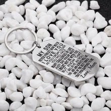 Load image into Gallery viewer, Inspirational Gift to Son from mom-Never Forget How Much i Love You Gift Keychain for Teen Boy from Mother in Law Stepmom
