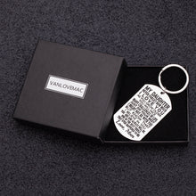 Load image into Gallery viewer, Daughter Gift from Mom Inspirational Keychain for Teen Girl Women from Stepmom
