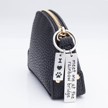 Load image into Gallery viewer, Loss of Pet Memorial Keychain Dog Cat Remembrance Jewelry Pet Sympathy Gift Dog Remembrance for Women Men Once by My Side Forever in My Heart Key Ring
