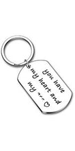 Load image into Gallery viewer, Couple Gift Keychain Cute Cat Matching Gift for Girlfriend Boyfriend Cat Lover Best Friend Husband Wife Him Her Fiancée Couple Stuff for Christmas Valentine's Day Birthday New Year Eve Anniversary
