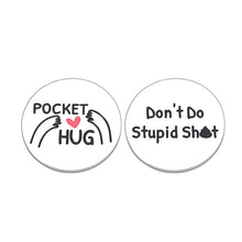Load image into Gallery viewer, Stocking Stuffers for Teen Boys Girls Funny Gifts for Son Daughter Don't Do Stupi, Christmas Gift from Mom Dad Valentines Day Gifts Pocket Hug Token for Sister Brother Birthday Graduation Gift
