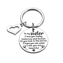Load image into Gallery viewer, Christmas Stocking Stuffer Sister Birthday Gifts from Sister Brother,Gifts for Big Little Sister Best Friends Girls BFF Bestie Women Wedding Gift for Bride Bridesmaid Sweet 16 Teens Valentines Gift
