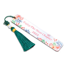 Load image into Gallery viewer, Enjoy The Next Chapter Bookmarks Retirement Gifts for Women Inspirational Acrylic Bookmark for Her Girls Friends Teacher Booklover Female Christmas Gift for Boss Coworkers 2023 Graduation Birthday
