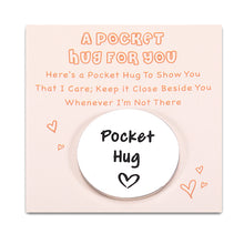 Load image into Gallery viewer, Pocket Hug Token Get Well Soon Gifts for Women Thinking of You Feel Better Gifts After Surgery Gifts Inspirational Gift for Female Best Friends Her Bestie Sister Men Christmas Stocking Stuffer
